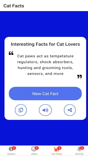 randomMe | Quotes Jokes Facts Screenshot 1