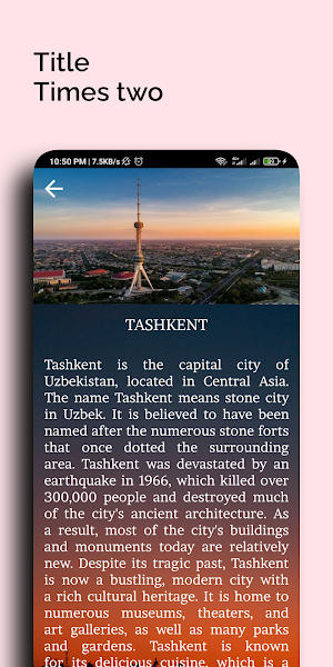 Info App Screenshot 2