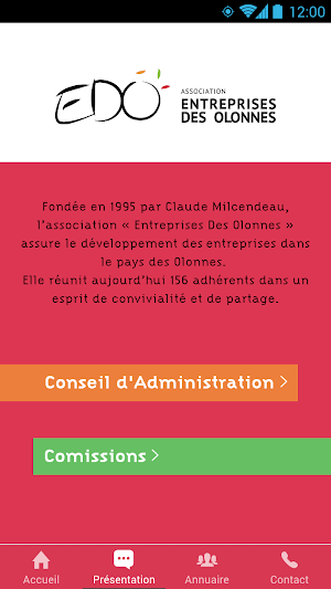 EDO Annuaire Screenshot 1