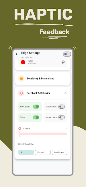 Edgify: Edge Gesture & Control Screenshot 3