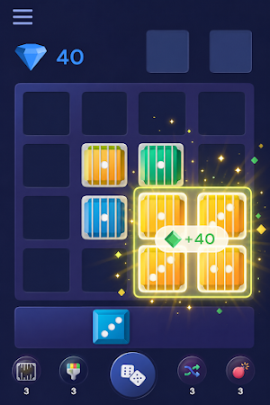 Dice Prisoners: 4x4 Dice Match Screenshot 2