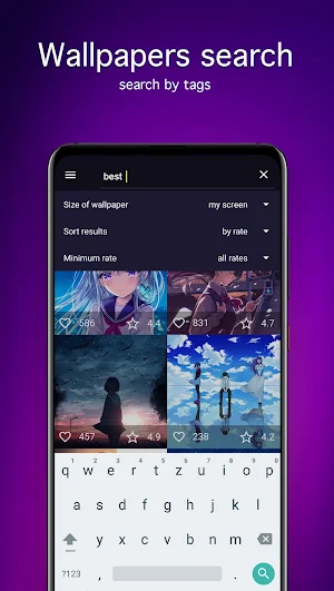 Anime Wallpapers PRO Screenshot 1