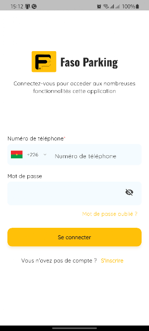 FasoParking Screenshot 0