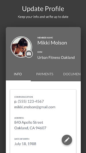 Urban Fitness Oakland Screenshot 2