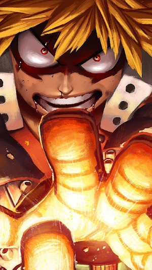 Katsuki Bakugo Wallpaper HD 4K Screenshot 0