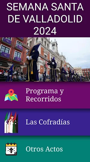Semana Santa Valladolid 2024 Screenshot 0