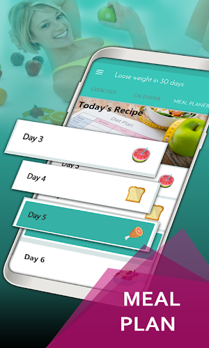 Lose weight in 30 days: Flat Stomach Challenge Screenshot 3