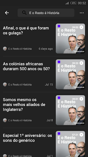 Portugal Podcast Screenshot 2