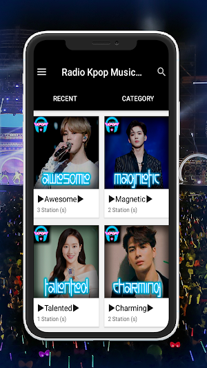 Radio Kpop Music por Internet Screenshot 2