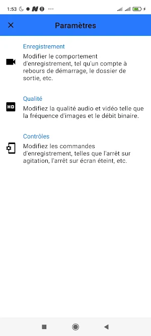Enregistreur D'écran Vidéo HD Screenshot 2