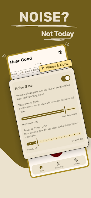 HearingAid: Booster & Recorder Screenshot 3