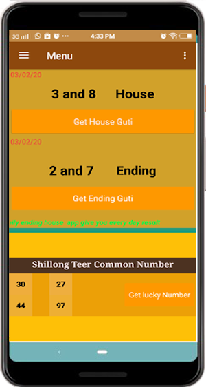 Shillong teer daily ending house Screenshot 2