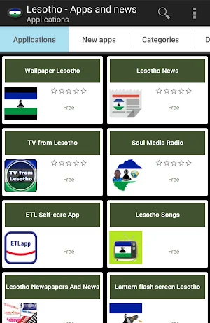 Basotho app - Lesotho appstore Screenshot 0