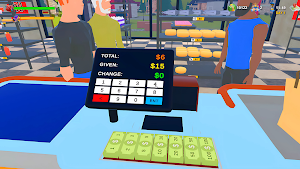 Supermarket Surviving Sim. Screenshot 1