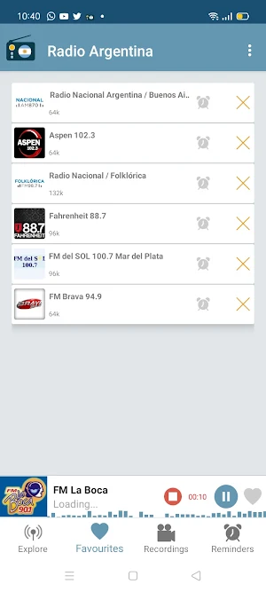 Radio Argentina :Live FM Radio Screenshot 2