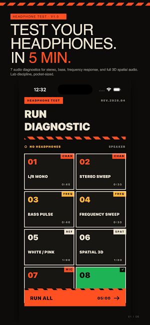 Headphone Sound Check Screenshot 0