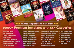 Flyers, Posters, Banner, Graphic Maker, Designs Screenshot 0