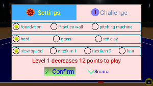 Combo:goalkeeper & tennis Screenshot 2