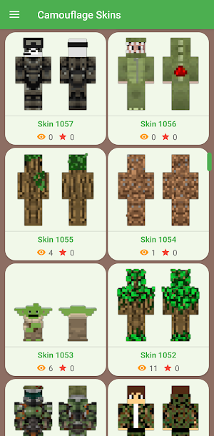 Camouflage Skins for Minecraft Screenshot 3