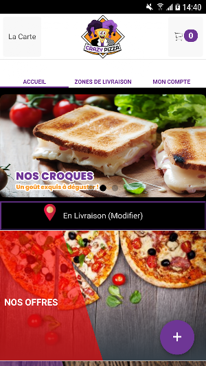 CRAZY PIZZA Screenshot 1