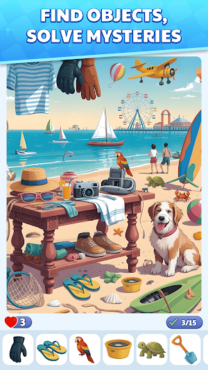 Hidden Objects: Mystery Puzzle Screenshot 0