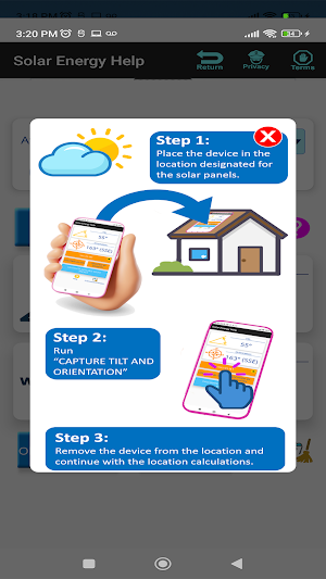Solar Energy Help Screenshot 3