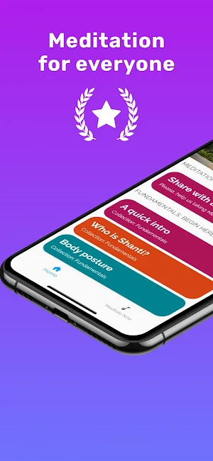 Medi: Calm meditation for all Screenshot 0