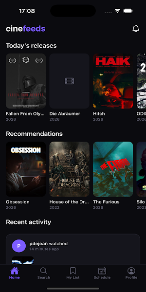 Cinefeeds Screenshot 0