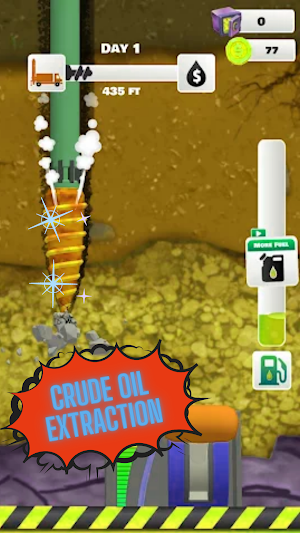 Crude Oil Drilling-Oil Mining & Drill Hunt Screenshot 2
