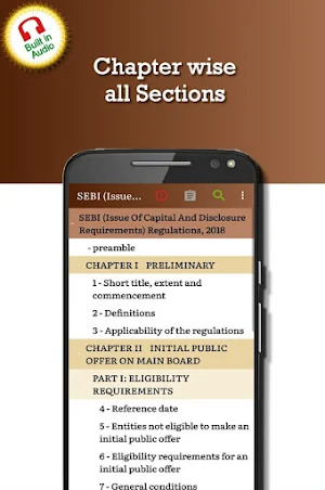SEBI ICDR Regulations 2018 Screenshot 1