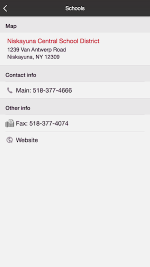 Niskayuna Central School Dist Screenshot 1