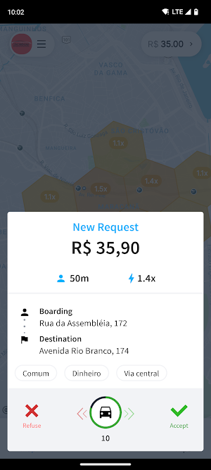 Concorrência 69 - Motorista Screenshot 2
