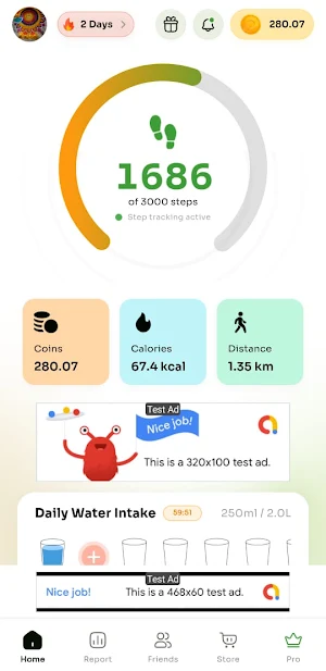Walk Wallet Screenshot 1