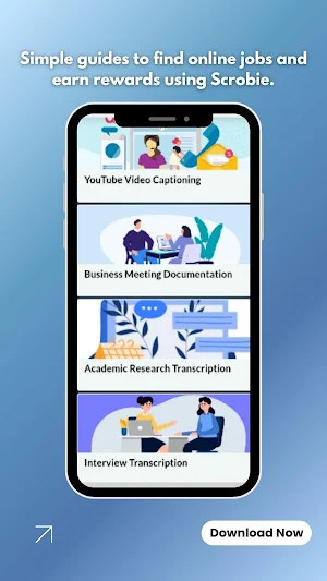 Scribie Online Job Help Screenshot 2