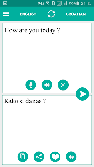 Croatian English Translator Screenshot 2