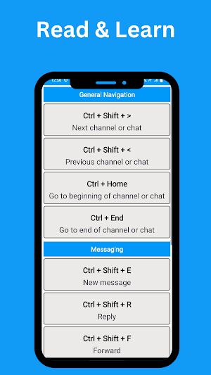 Keyboard Shortcuts Screenshot 1