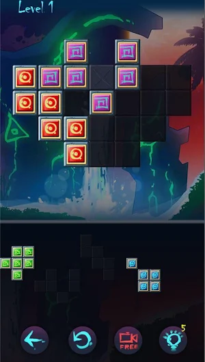Stone Age - Free square puzzle Screenshot 2