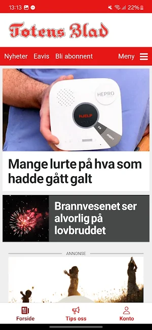 Totens Blad Screenshot 0