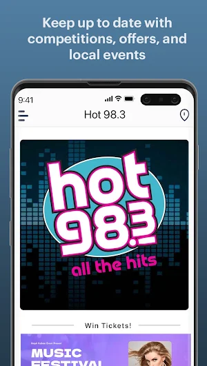 Hot 98.3 Screenshot 2