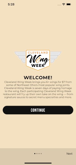 Cleveland Wing Week Screenshot 0