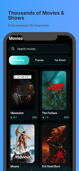 Tyflex: Filmes e series Screenshot 2