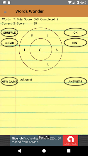 Words Wonder Screenshot 0