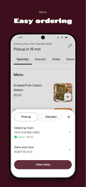 Oink And Moo BBQ To Go Screenshot 2