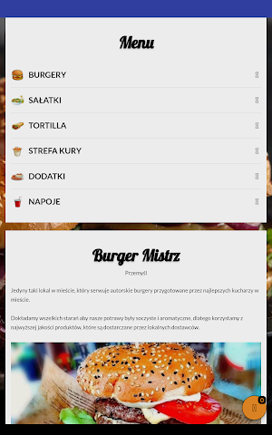 Burger Mistrz Przemyśl Screenshot 2