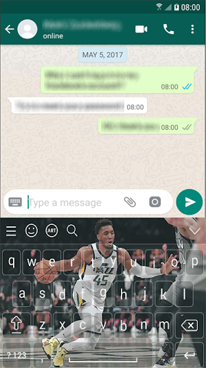 Donovan Mitchell Jazz Keyboard NBA 2K20 4r Lovers Screenshot 0