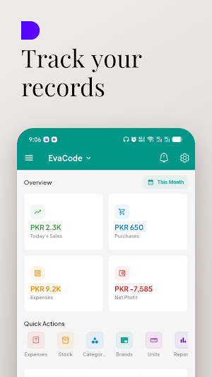 EvaBiz - Business Management Screenshot 0