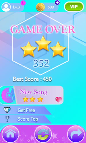 Rush E Piano Game Tiles Screenshot 3