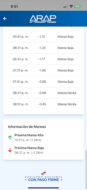 ARAP Móvil Screenshot 1
