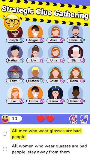 Clue Hunt - Logic Puzzle Game Screenshot 2