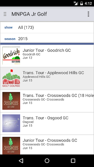 Minnesota PGA Junior Golf Screenshot 3